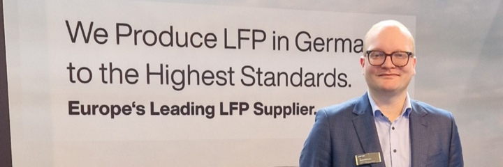 Dr. Stefan Schwarz at the Battery Show Europe 2025